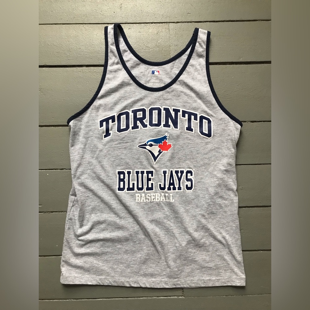 MLB Toronto Blue Jays Baseball Tank Top Size Medium